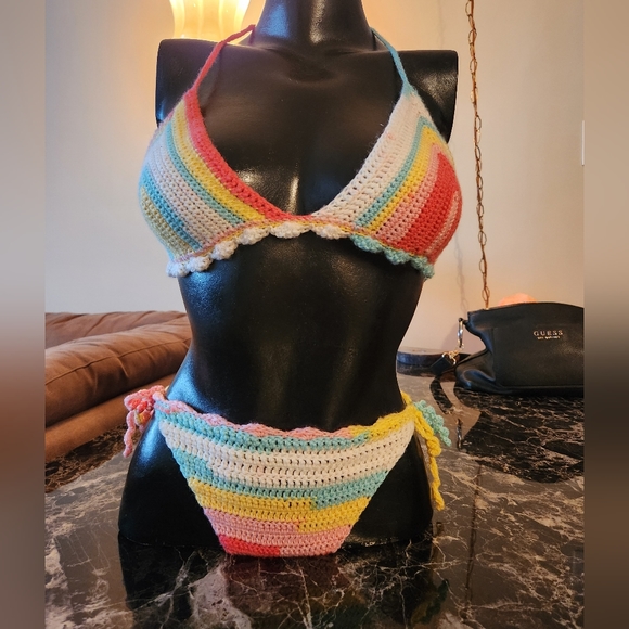 Crochet Bikini & Cover-up - Picture 1 of 4